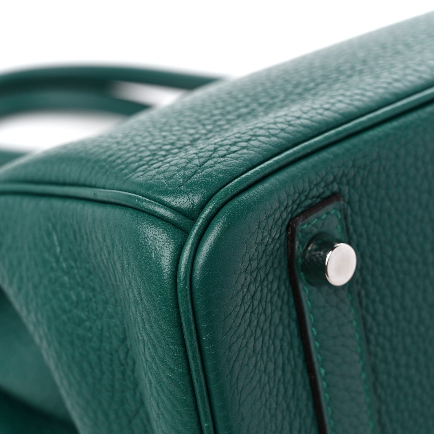 Hermes Togo Birkin 30 Malachite 10 of 13