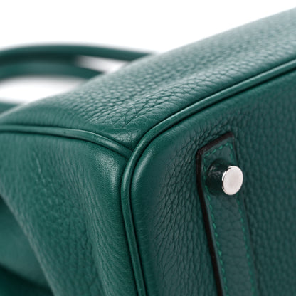 Hermes Togo Birkin 30 Malachite 10 of 13