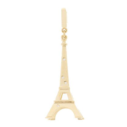 Louis Vuitton 18K Yellow Gold Diamond Eiffel Tower Charm 1 of 5