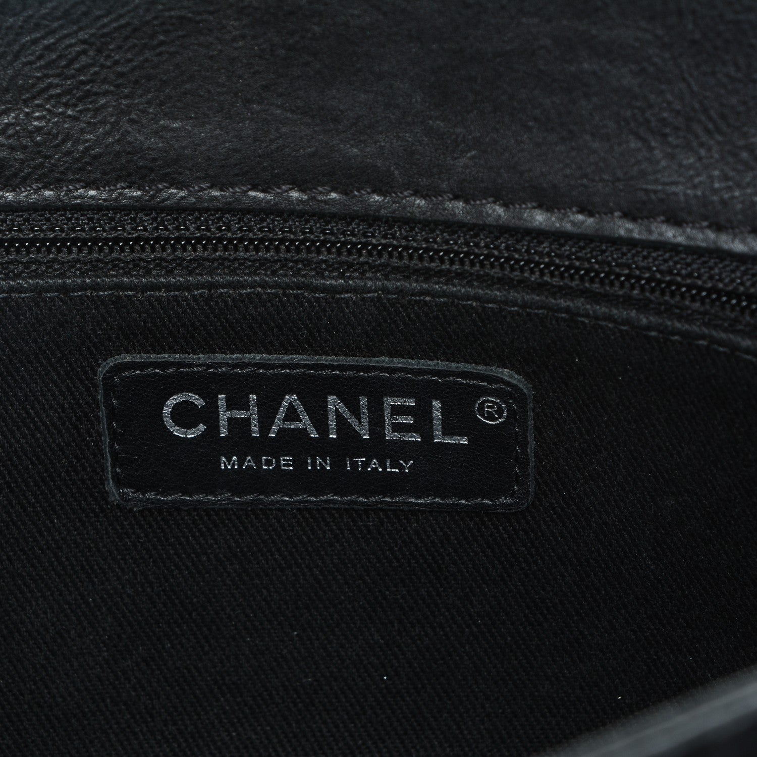 Chanel Calfskin Quilted Large Hamptons Flap Black 6 of 7