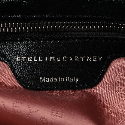Stella McCartney Shaggy Deer Small Falabella Fold Over Tote Black 6 of 9