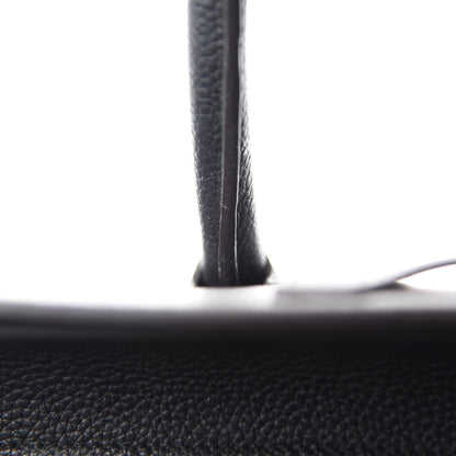 Celine Drummed Calfskin Mini Luggage Black 13 of 14