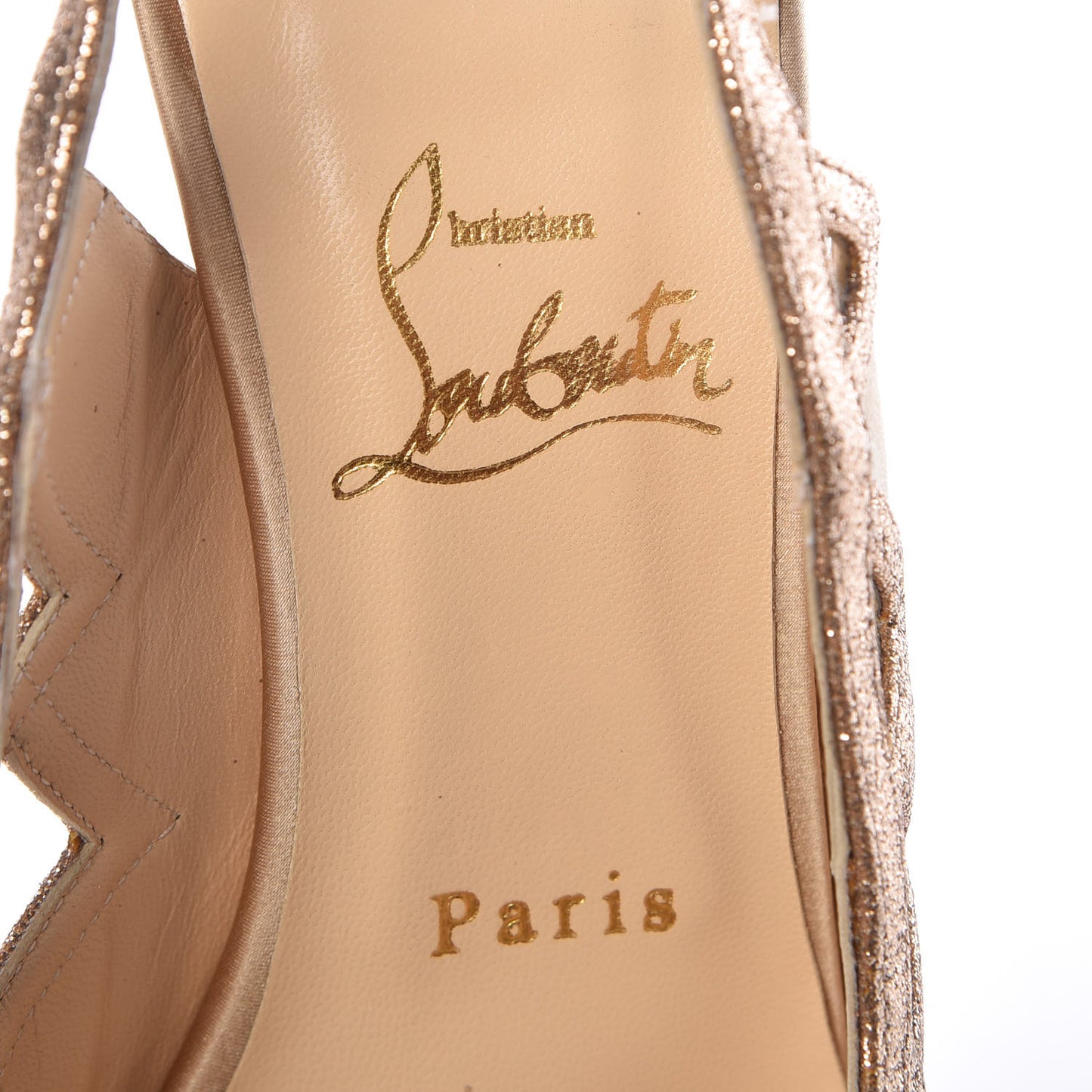 Crepe Satin Slingback 120 Pumps 39 Gold