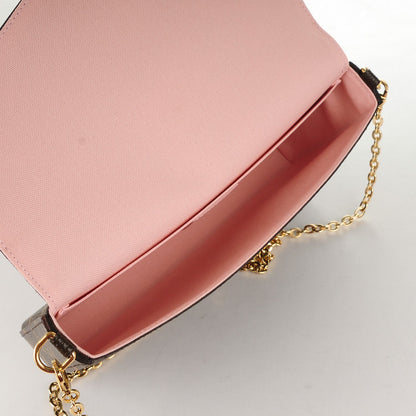Louis Vuitton Monogram Lovely Birds Pochette Felicie Chain Wallet 8 of 8