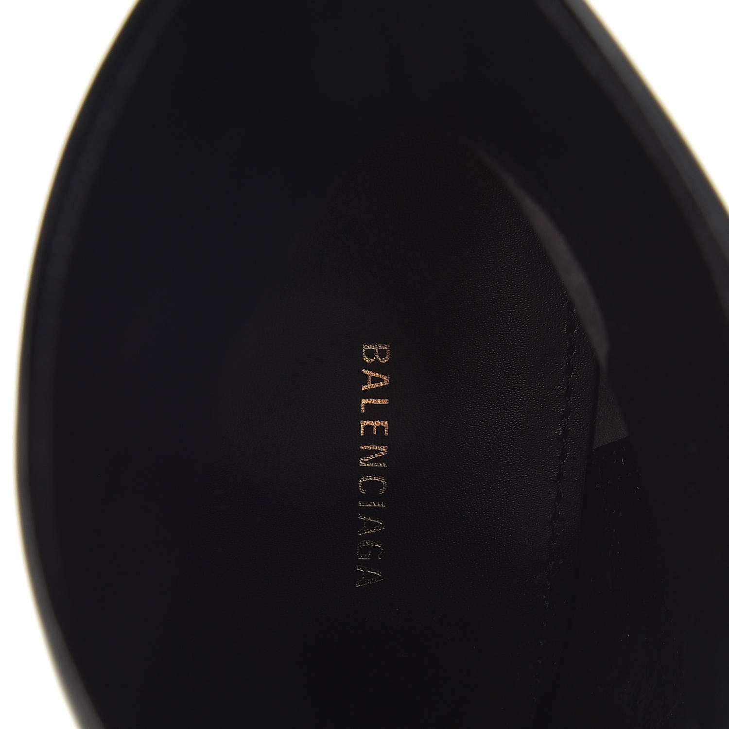 Balenciaga Patent BB Pointy Toe Ankle Booties 37 Black 7 of 9