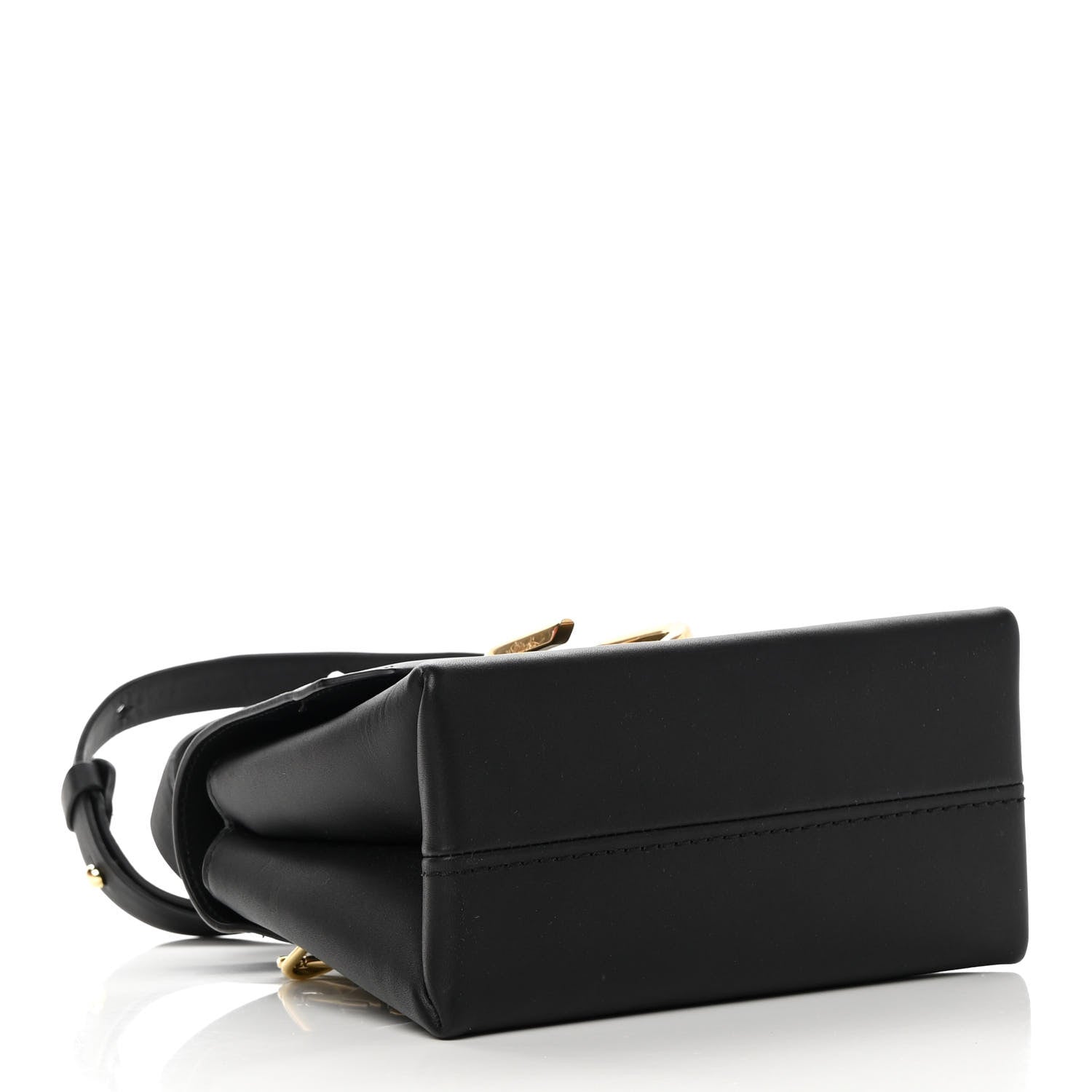 3.1 Phillip Lim Smooth Calfskin Mini Alix Top Handle Satchel Black 3 of 13