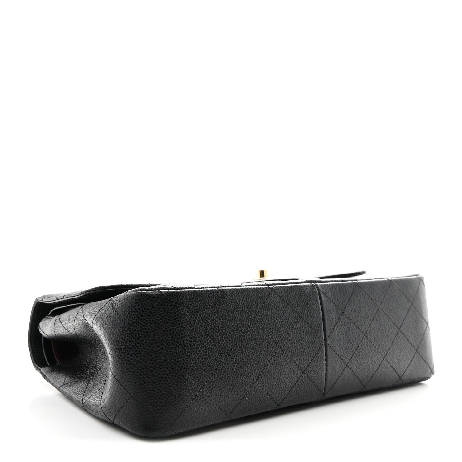 Chanel Caviar Quilted Jumbo Double Flap Black 6 of 19