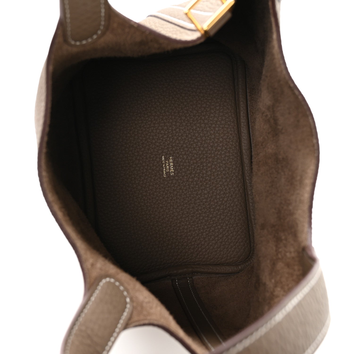 Hermes Taurillon Clemence Picotin Lock 18 PM Etoupe 5 of 13
