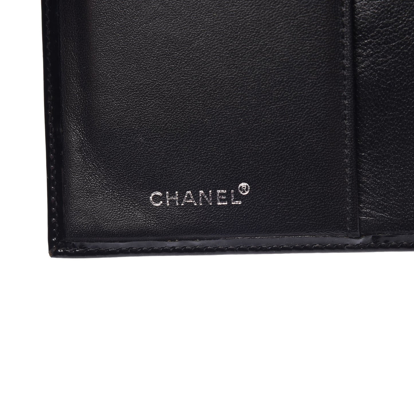 Patent CC Yen Wallet Black