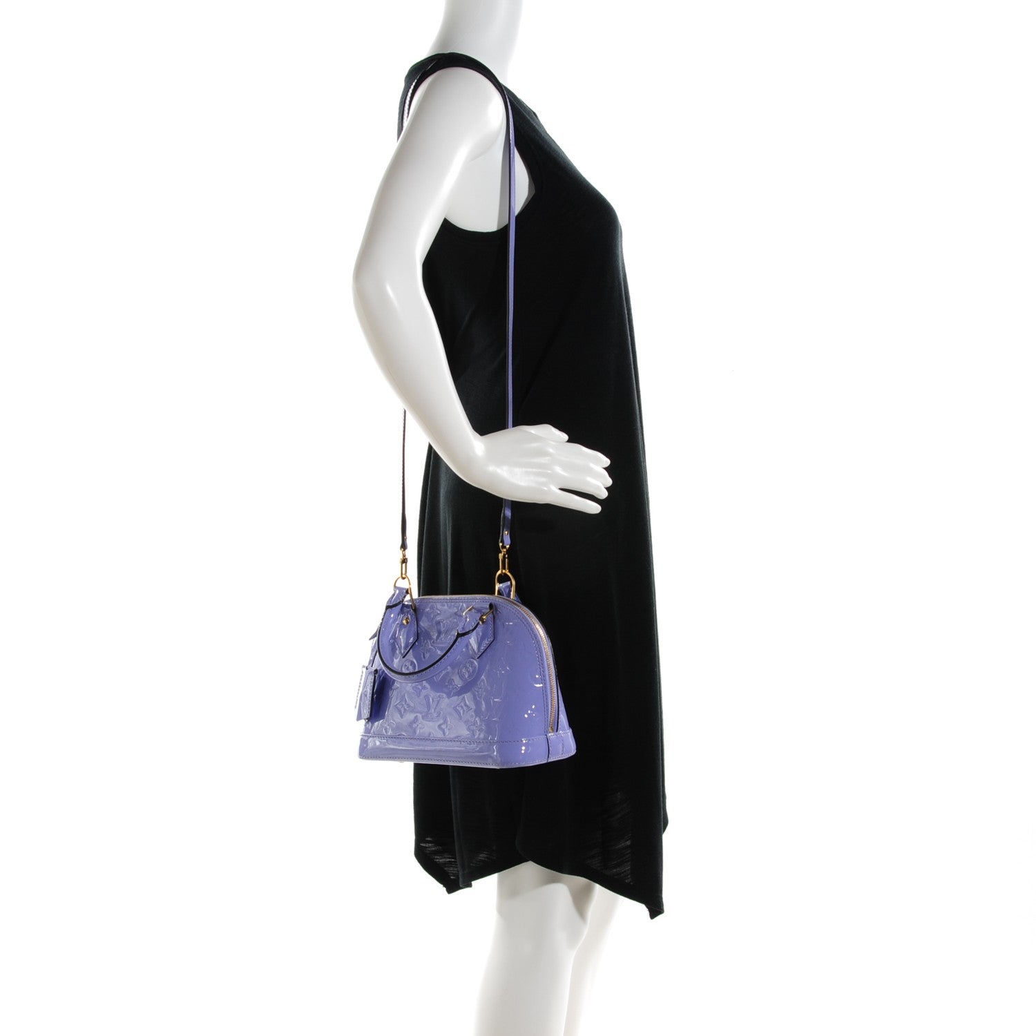 Louis Vuitton Vernis Alma BB Lilac 2 of 9