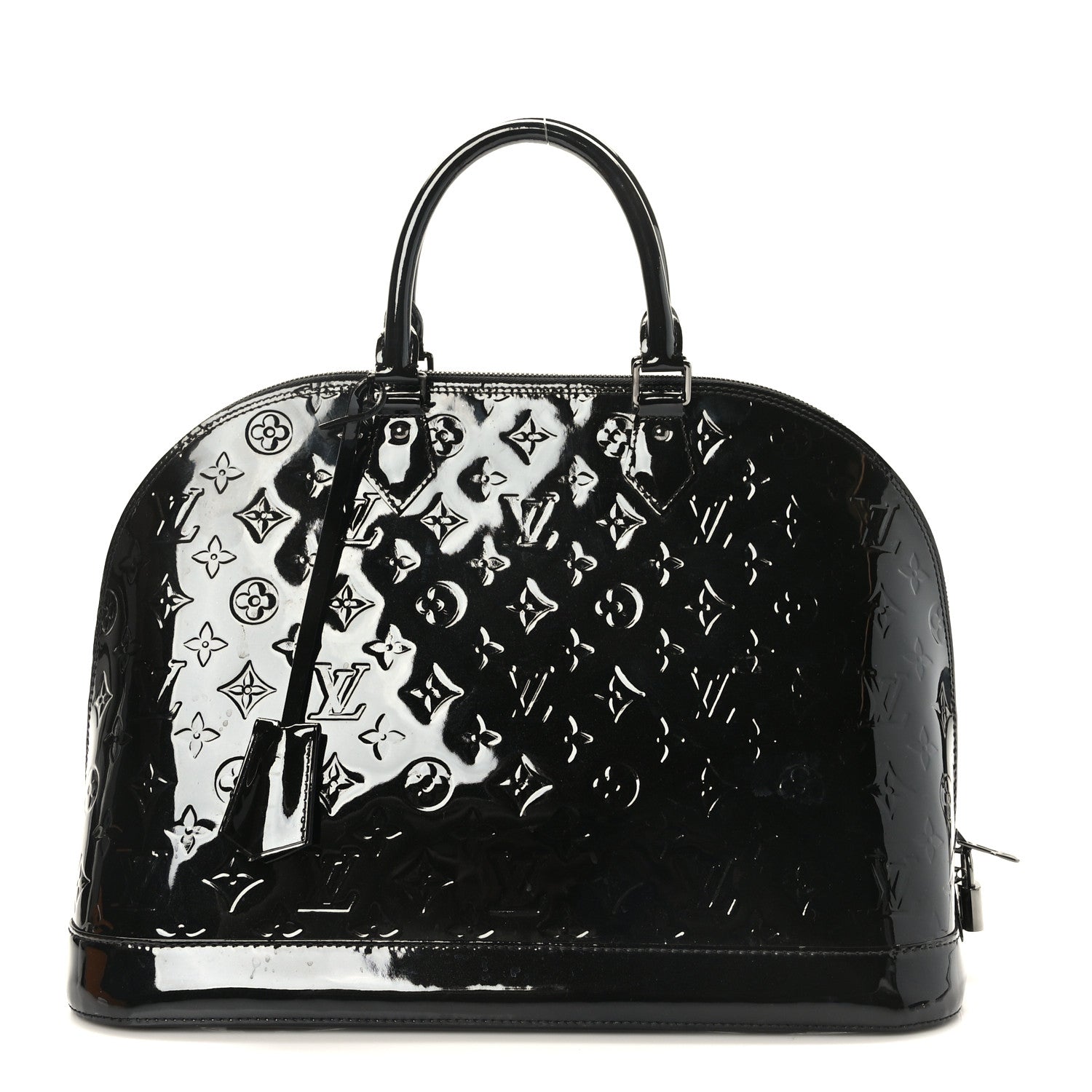 Louis Vuitton Vernis Alma GM Noir Magnetique 1 of 10