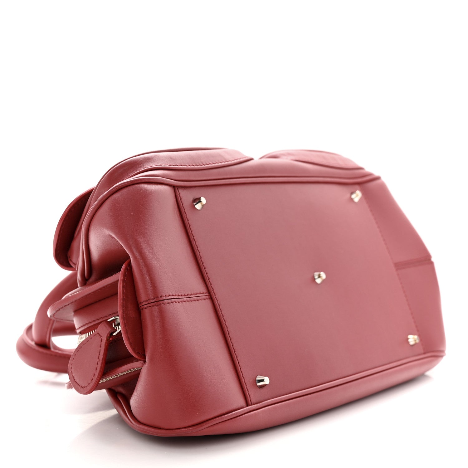 Christian Dior Calfskin Medium Detective Satchel Red 4 of 11