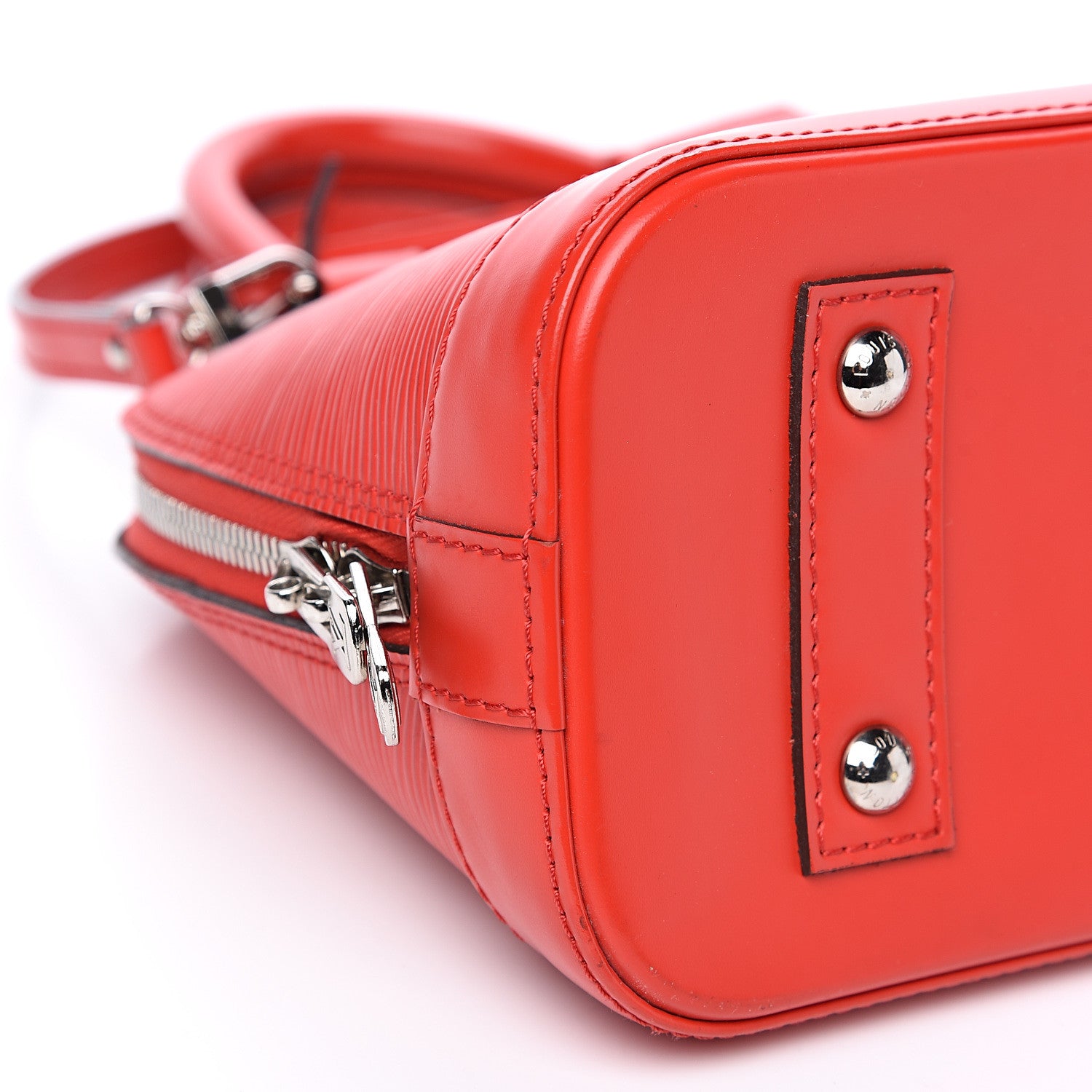 Louis Vuitton Epi Alma BB Coquelicot 5 of 7