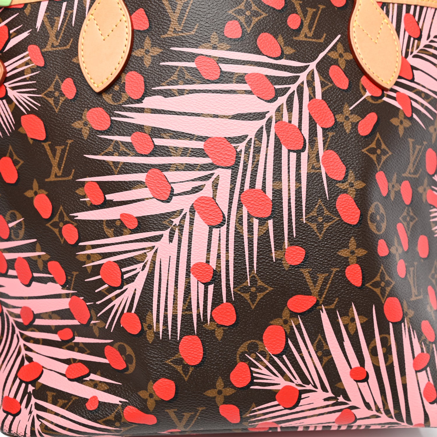 Louis Vuitton Monogram Jungle Dots Neo Neverfull MM Sugar Pink Poppy 10 of 10