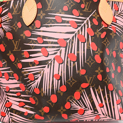 Louis Vuitton Monogram Jungle Dots Neo Neverfull MM Sugar Pink Poppy 10 of 10