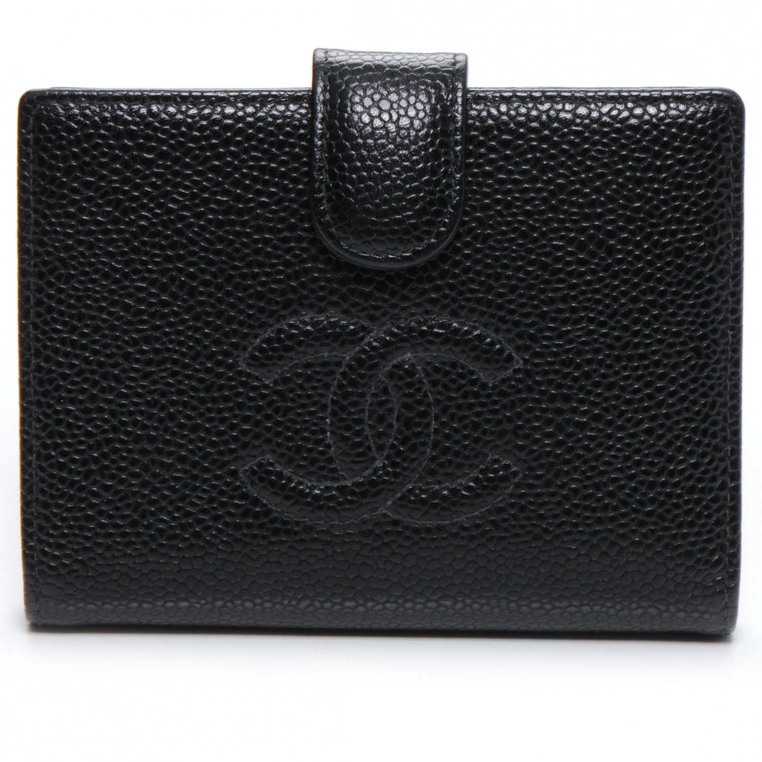 Chanel Caviar Bi-fold Wallet Black 1 of 8