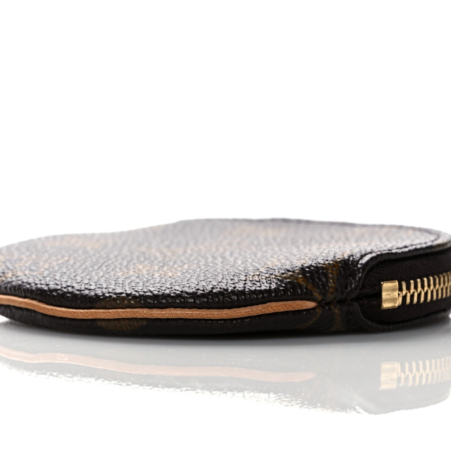 Monogram Round Coin Purse