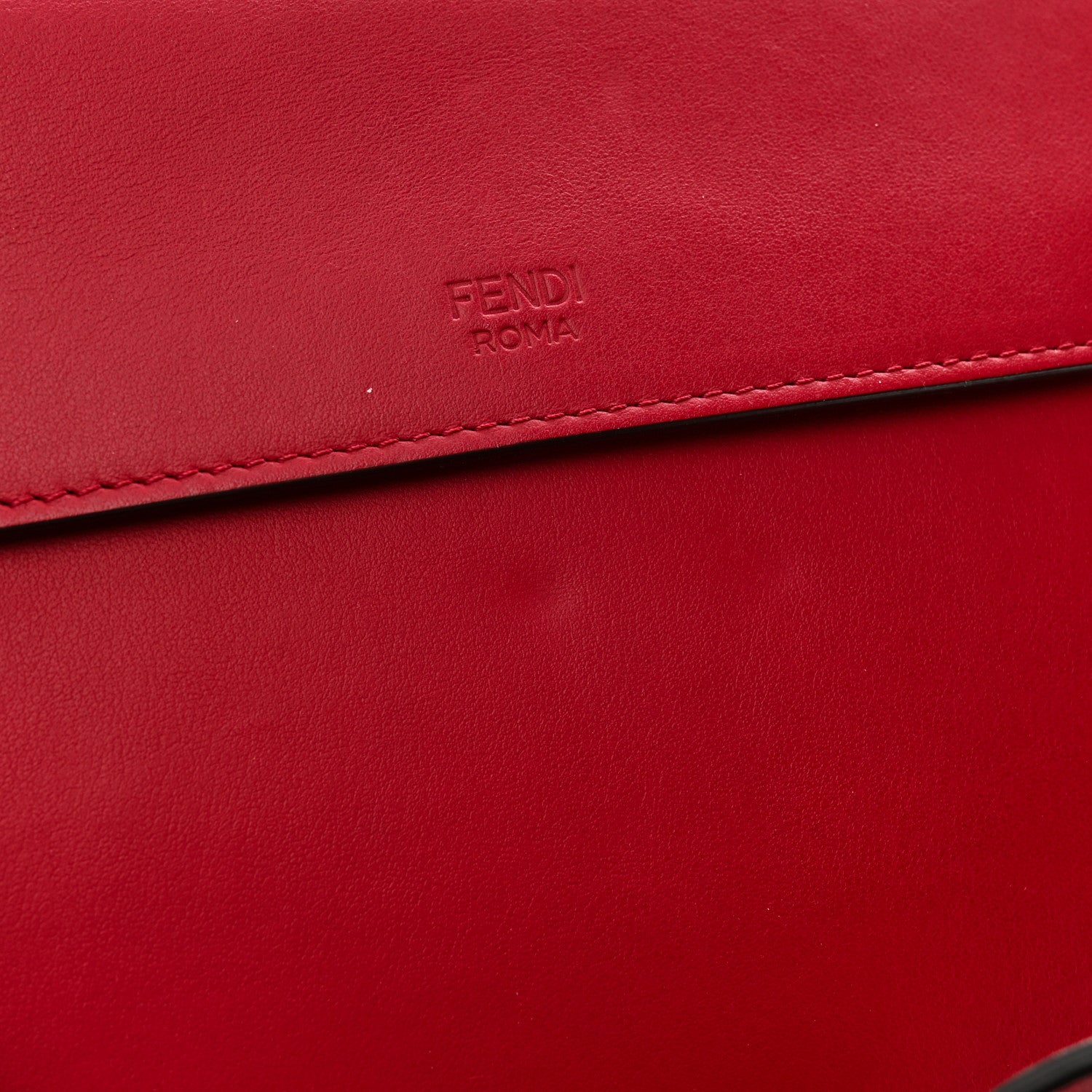 Fendi Vitello Century F is Fendi Kan I Shoulder Bag Fragola 13 of 13