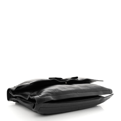 Salvatore Ferragamo Calfskin Small Viva Bow Shoulder Bag Black 4 of 10