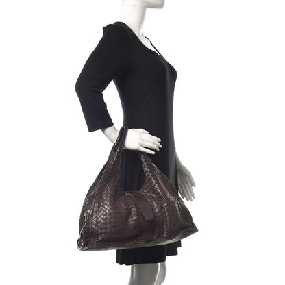 Bottega Veneta Nappa Intrecciato Shoulder Bag Brown 2 of 18