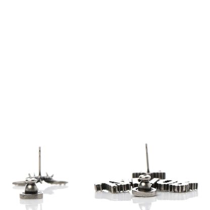 Christian Dior Palladium Crystal J'adior Earrings 3 of 4