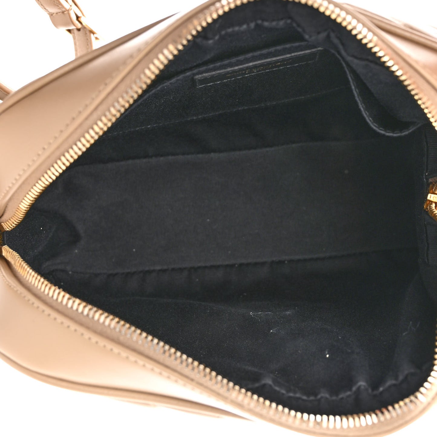Calfskin Matelasse Monogram Lou Camera Bag Dark Beige