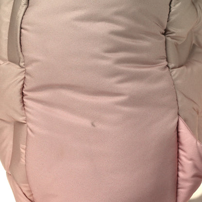 Chanel Nylon Embossed Small Doudoune Backpack Pink Grey White 6 of 6