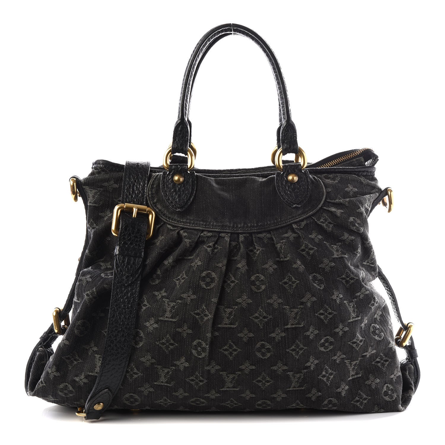Louis Vuitton Denim Neo Cabby GM Black 1 of 14