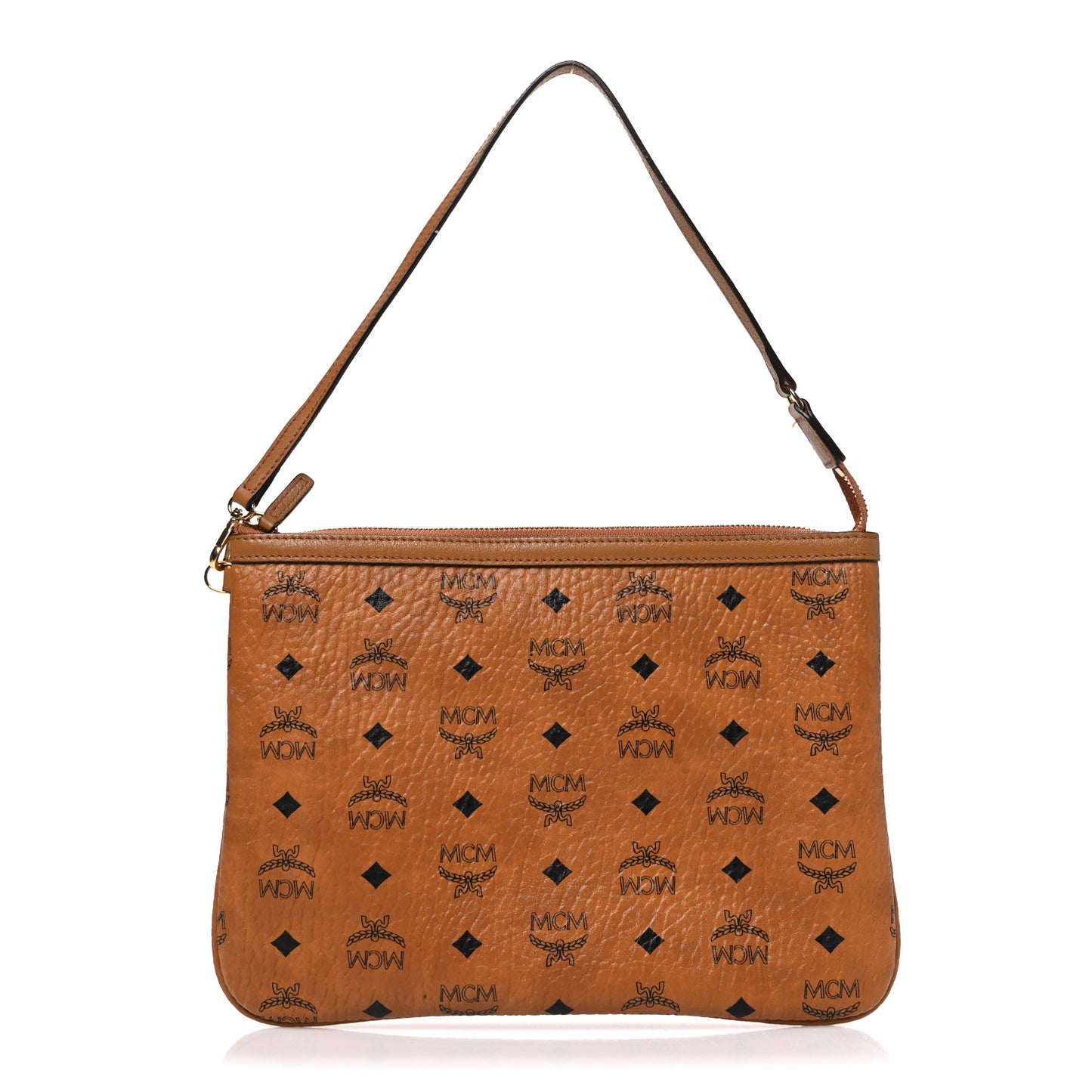 Visetos Liz Shopper Tote Pouch Cognac