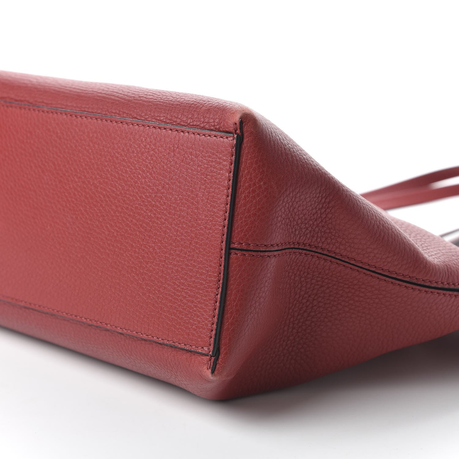 Valentino Garavani Grained Calfskin Rockstud Shoulder Tote Rosso Valentino 7 of 12