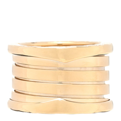Bulgari 18K Yellow Gold B.Zero1 Four-Band Ring 48 4.5 3 of 4