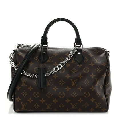 Louis Vuitton Monogram Speedy Soft 30 Dark 1 of 10