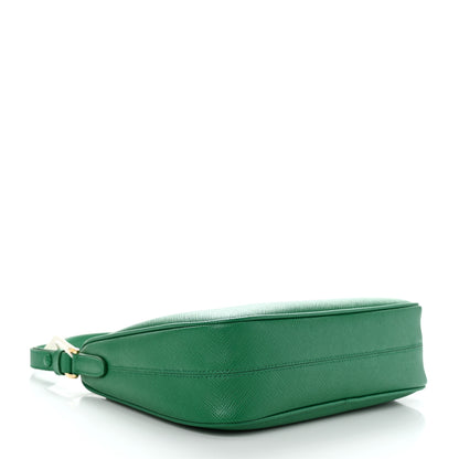 Prada Saffiano Lux Mini Re-Edition Shoulder Bag Mango 4 of 11