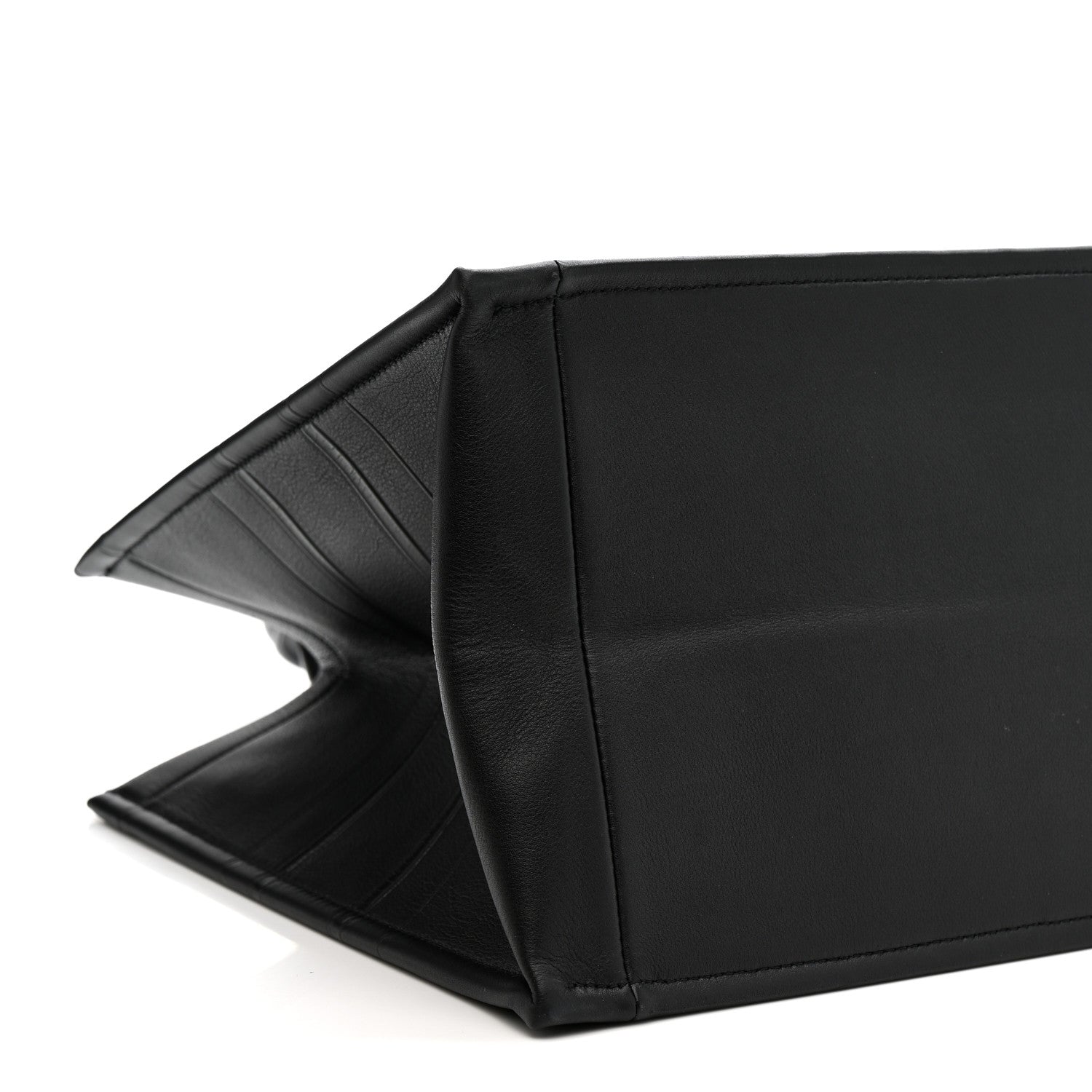 Christian Dior Calfskin Embossed Medium Book Tote Black 9 of 10