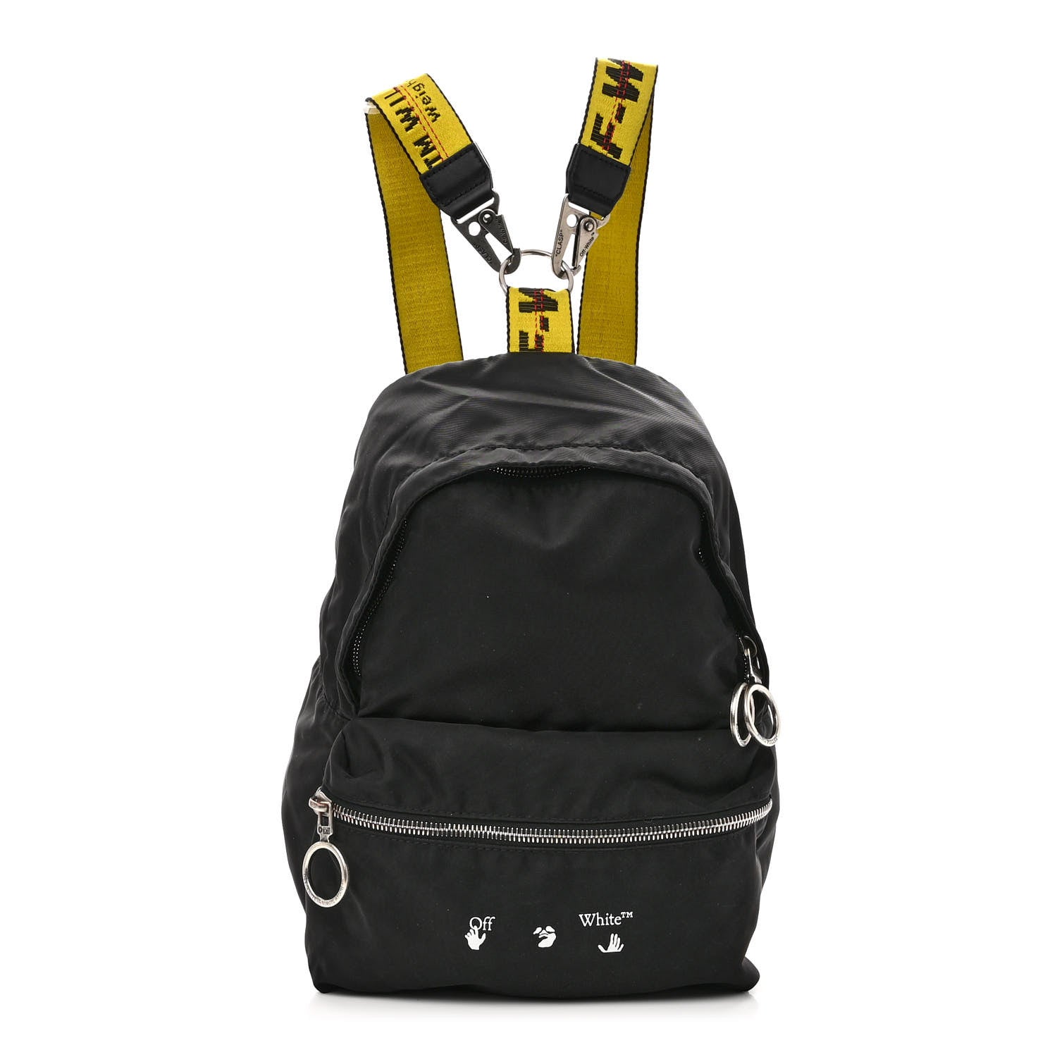 Off-White Nylon Mini Icon Backpack Black 1 of 9