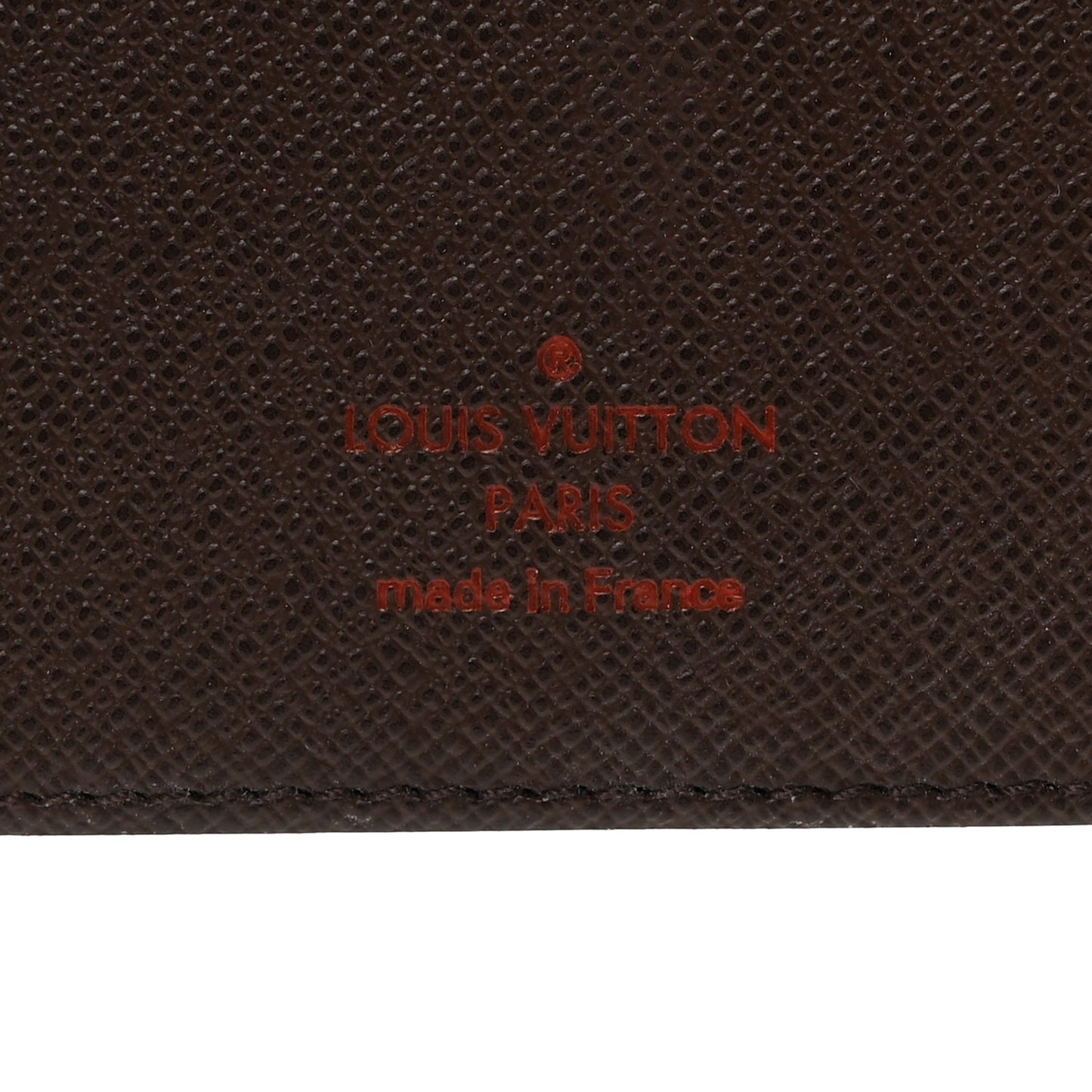 Damier Ebene Porte Valeurs Organizer Wallet