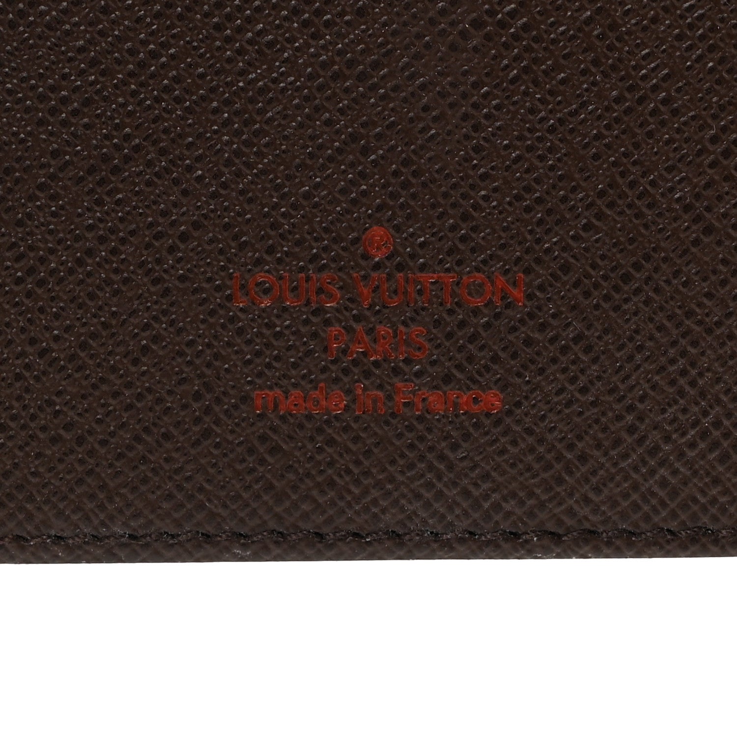 Louis Vuitton Damier Ebene Porte Valeurs Organizer Wallet 6 of 10