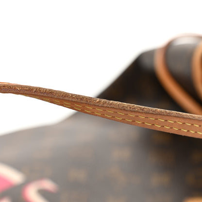 Louis Vuitton Monogram My LV Heritage Neverfull GM Fuchsia White 19 of 23