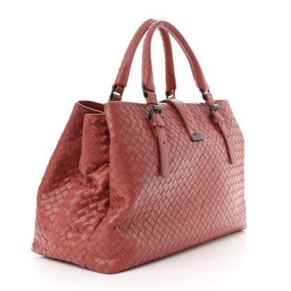 Bottega Veneta Light Calf Intrecciato Medium Roma Pompei 3 of 11