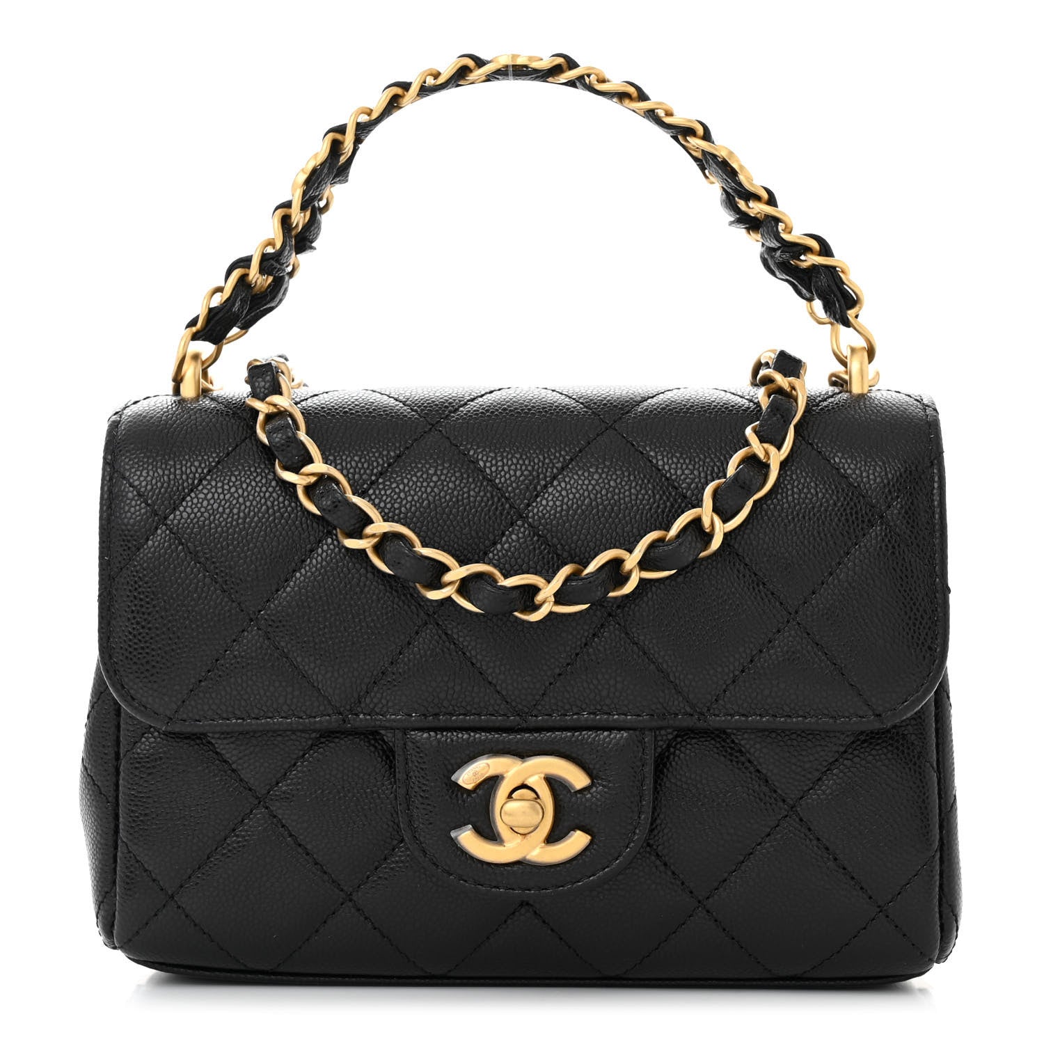 Chanel Caviar Quilted Mini Flap Black 1 of 11