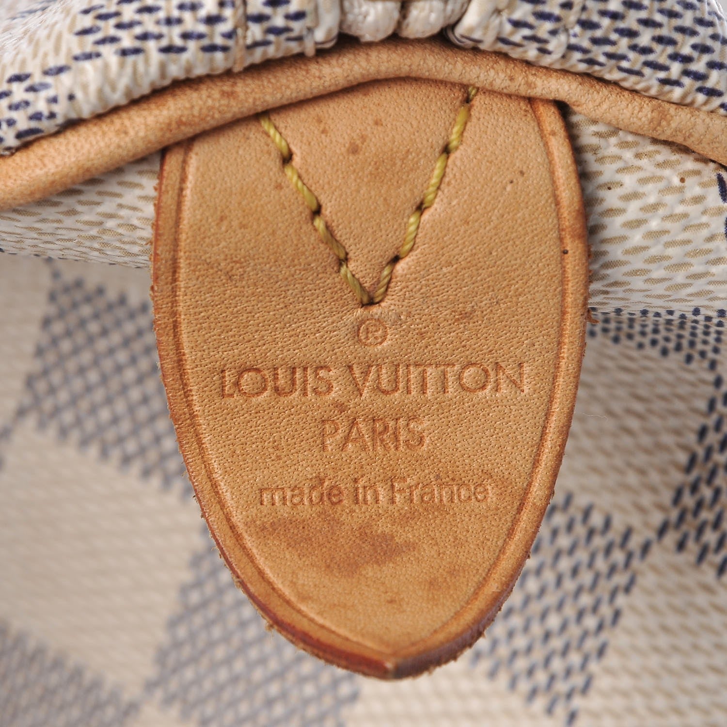 Louis Vuitton Damier Azur Speedy 25 6 of 9