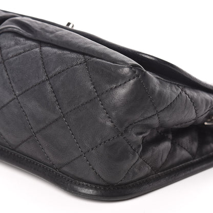 Chanel Calfskin Medium Natural Beauty Flap Black 9 of 13