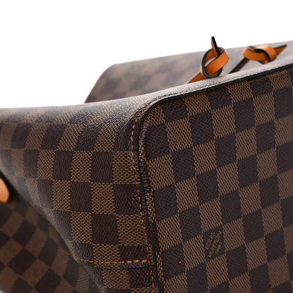 Louis Vuitton Damier Ebene Neonoe MM Safran 9 of 14