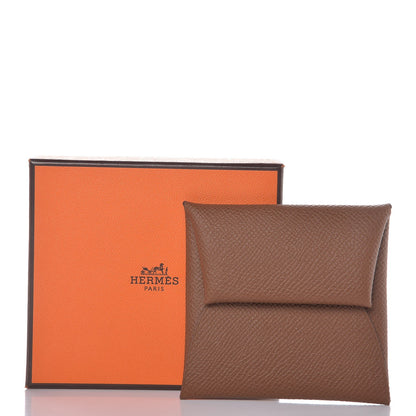 Hermes Epsom Bastia Coin Purse Miel 6 of 6
