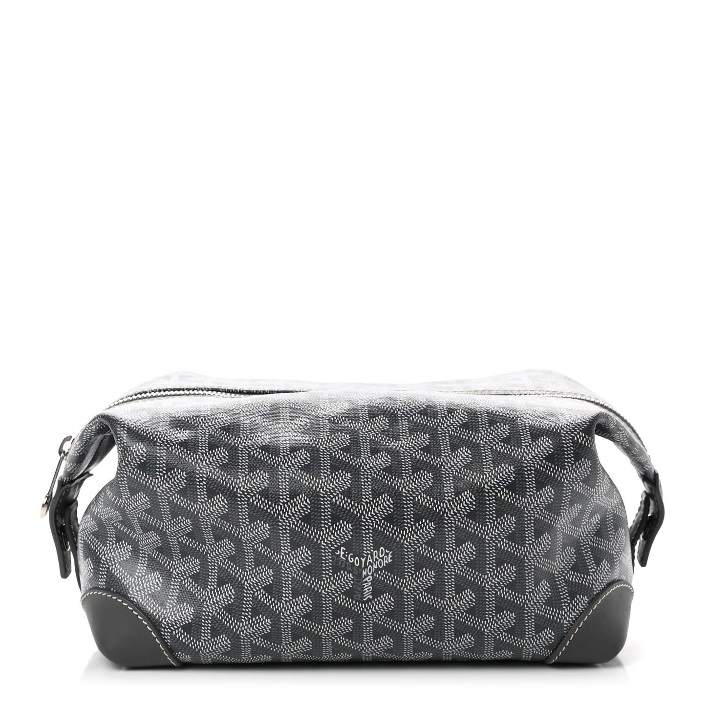 Goyardine Boeing 25 Trousse de Toilette Grey
