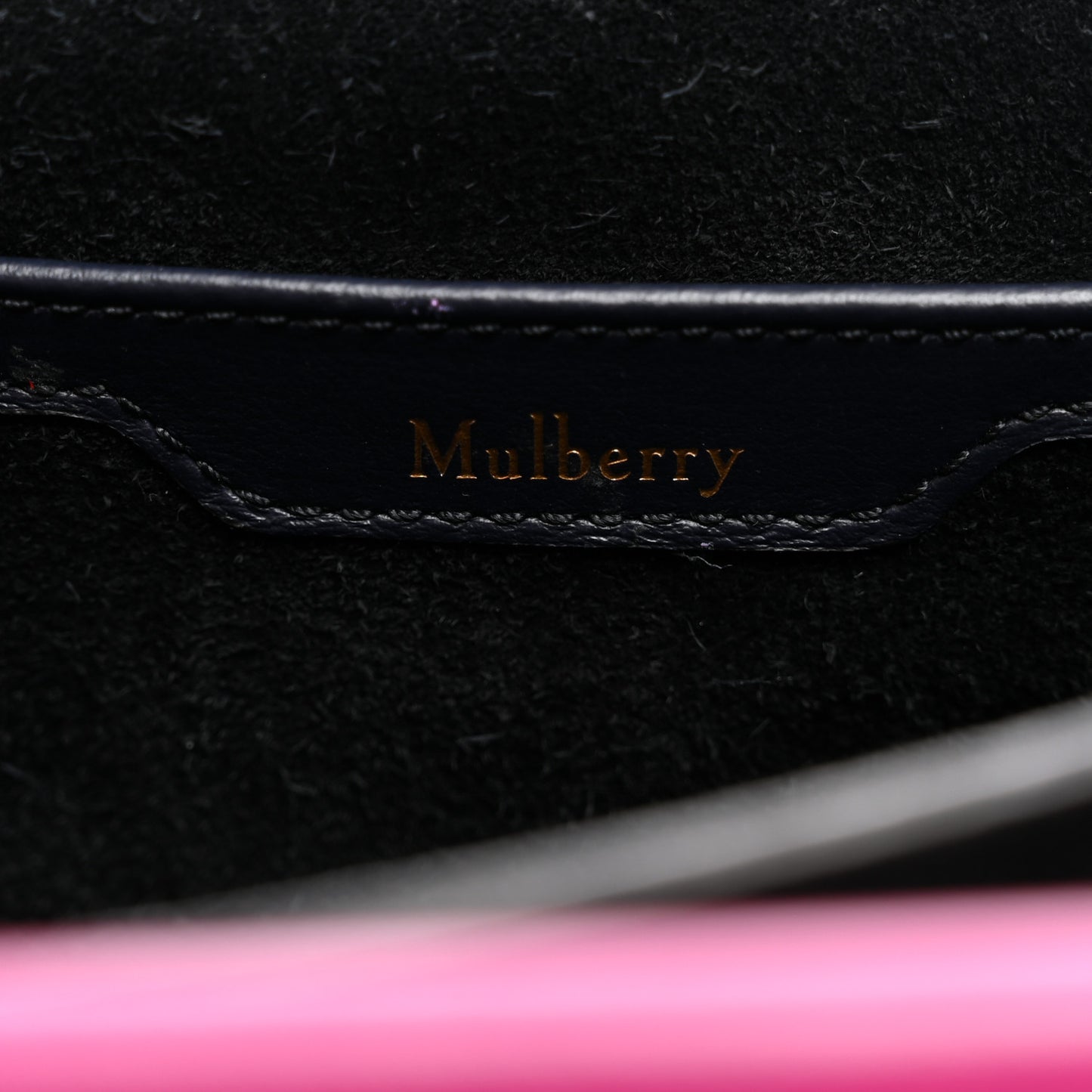 Smooth Calfskin Embroidered Floral Harlow Satchel Navy Multicolor