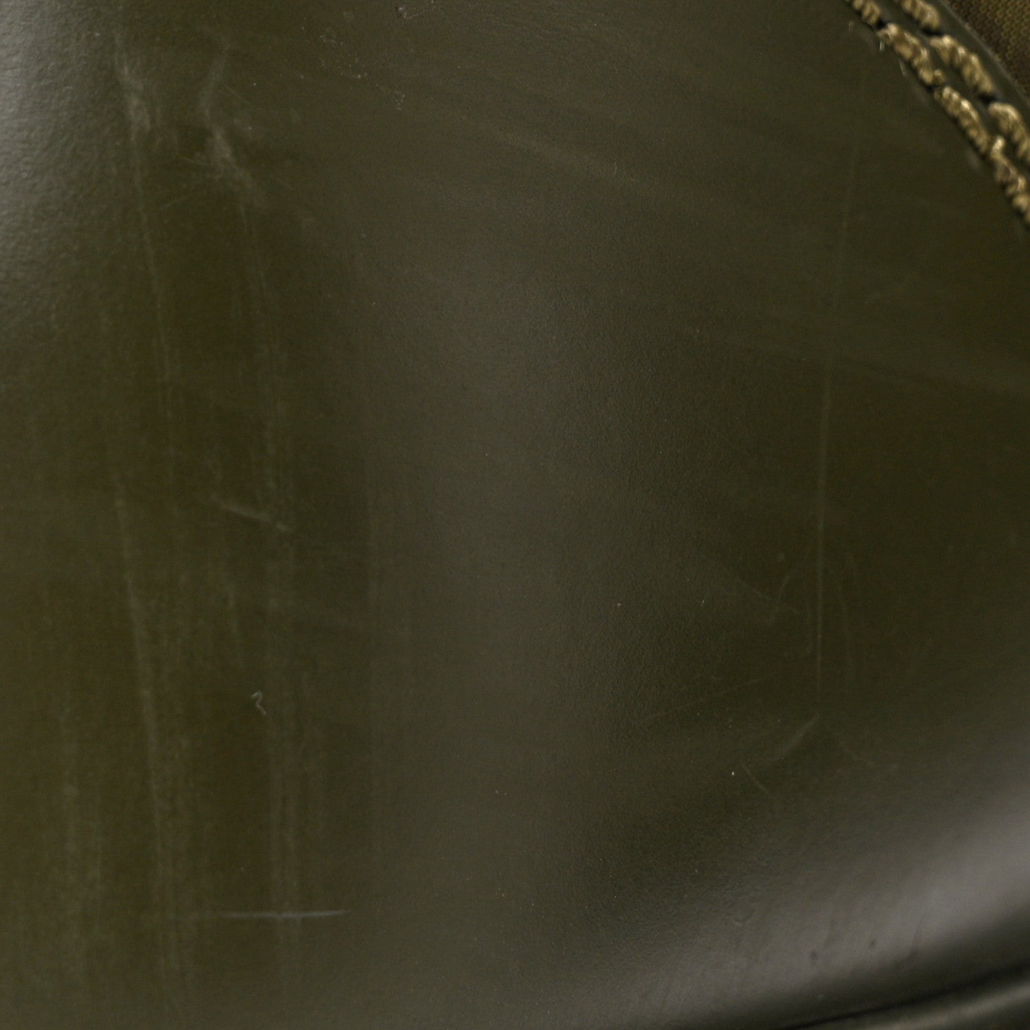 Prada Spazzolato Rois Re-Nylon Metal Triangle Logo Mens Monolith Pouch Pocket 55mm Boots 8 Militare 12 of 14