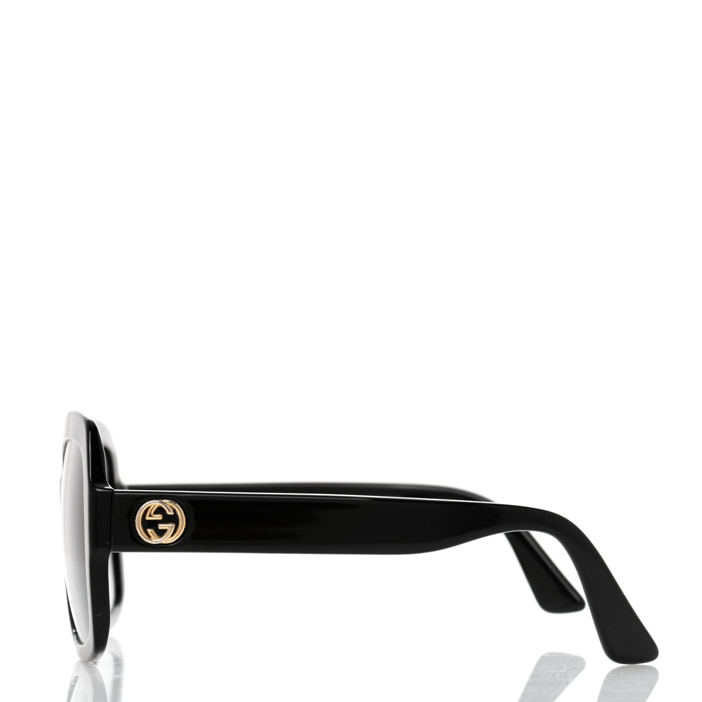 Acetate Square Frame Sunglasses GG0036S Black