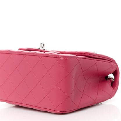 Chanel Lambskin Quilted Mini Square Flap Pink 11 of 11