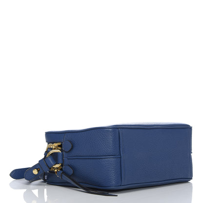 Prada Vitello Daino Medium Double Zip Shoulder Bag Inchiostro 4 of 9